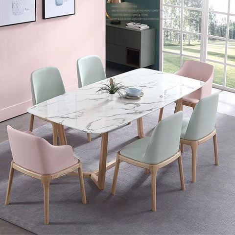 Italian Wooden Dining Table, Customized restaurant furniture