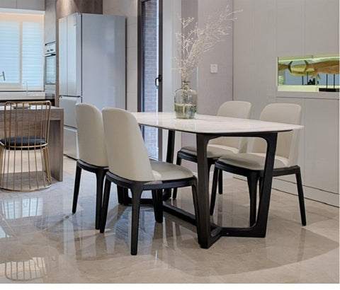Italian Wooden Dining Table, Customized restaurant furniture