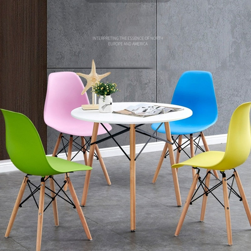 Kitchen Dining Table Furniture Round Strong
